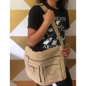 Levi’s Khaki Bag w’ adjustable strap